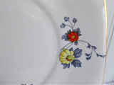 Rosina England Cup and Saucer With Plate Art Deco Stylized Floral 1948-1952