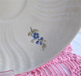 Royal Copenhagen Cup And Saucer Floral Frijsenborg Textured Porcelain 1950s