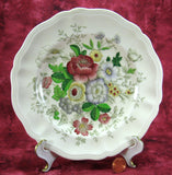 Royal Doulton Malvern Salad Plate Hand Colored On Transfer Bouquet