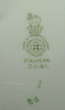 Royal Doulton Malvern Salad Plate Hand Colored On Transfer Bouquet