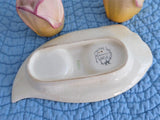 Royal Winton Grimwades Rosebud Salt Pepper And Tray Relief Molded Ware 1942-1950s