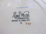 Summertime Chintz Royal Winton Grimwades Square Salad Plate 1940s Floral Chintz