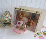 Royal Winton Pink Petunia Toast Rack Vintage 1940s Toast Holder Letters Tea Party