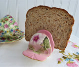 Royal Winton Pink Petunia Toast Rack Vintage 1940s Toast Holder Letters Tea Party