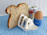 Royal Winton Scintilla Toast Rack Vintage Floral Toast Holder 1940s Letters Tea Party
