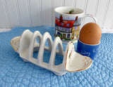 Royal Winton Scintilla Toast Rack Vintage Floral Toast Holder 1940s Letters Tea Party