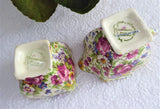 Summertime Chintz Royal Winton Sugar And Cream Creamer 1940s Squared