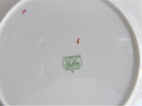 Shelley Bridal Rose Combo Plates Set Of 4 Side Plates Richmond Bread 1940s
