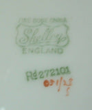 Shelley England Dainty Blue Salad Plate Sandwich Tea 1940s Tea Party