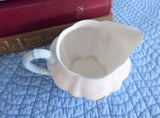 Shelley England Begonia Cream Dainty Shape Creamer Milk Vintage Blue Trim