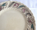 Susie Cooper Endon Ribbed Bread And Butter Plate Cake 1940s England Retro Tulips