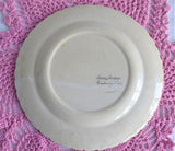 Susie Cooper Endon Ribbed Bread And Butter Plate Cake 1940s England Retro Tulips
