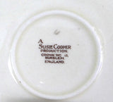 Cup And Saucer Susie Cooper Endon Teacup Retro Floral 1940s Crown Works
