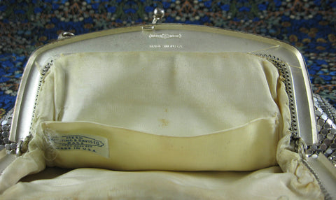 Vintage Art Deco Belgium Beaded Evening Purse /clutch With 