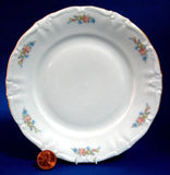 Mayerling Winterling Bavaria Bread Plate Cake Dessert Vintage Dirndl Floral 1940s