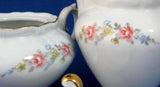 Cream And Sugar Mayerling Bavarian Winterling 1940s Floral