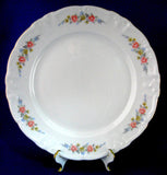 Winterling Dinner Plate Bavarian Mayerling Floral Swags 10 Inches 1940s Porcelain