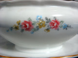 Gravy Boat With Plate Winterling Bavaria Mayerling Vintage Mint 1940s