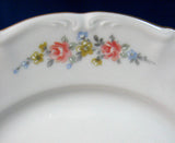 Salad Plate Winterling Bavaria Mayerling Floral Swags 8 Inches 1940s Porcelain
