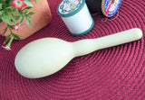 2 Tone Vintage Sock Darning Shaped Early Plastic Darner 1950 Sewing Tool Brown White