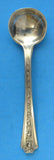 Vintage Art Deco Salt Spoon Sterling Silver Whiting Talisman Rose 1930s