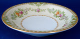 Sauce Bowl Occupied Japan Floral Yazaka Fruit Bowl Gold Trim 1945-1952 Coupe