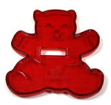 Christmas 3 Cookie Cutters Red Santa Teddy Bear Tree 1950s Set Of 3 Retro