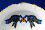 Plate Adderley Nova Scotia Tartan Pin Dish Canada England Souvenir Bone China