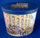 Tea Tin Caddy Blue Bird Toffee Oval Bull Ring Birmingham 1950s