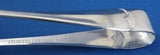 Sugar Tongs English Stainless Chromium Plate Spoon Ends Classic 1950s