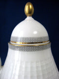 Coffee Pot Mid Century Eschenbach Bavaria Germany Gold trim Retro 1950s Tall Tea Pot