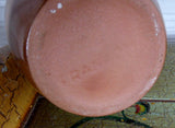 Frankoma Plainsman Brown Satin Pitcher Jug Coffee Pot Mid Century 1950s Carafe