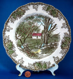 Johnson Brothers Friendly Village Luncheon Plate Sugar Maples English Made 1950-1960s