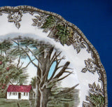 Johnson Brothers Friendly Village Luncheon Plate Sugar Maples English Made 1950-1960s