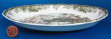 Friendly Village Relish Or Underplate Johnson Bros Well 1950s The Well