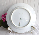 limoges France Paris Souvenir Plate 10 Inch Landmarks Eiffel Tower Arch 1950s
