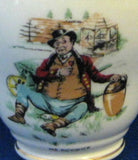 Mr Pickwick Cup And Saucer English Bone China Dickens 1950s