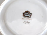 Fancy Metallic Gold Cup And Saucer Norcrest Roses Lily Of The Valley 1960s
