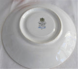 Paragon Cherwell Cup and Saucer Retro 1960s Bone China Groovy Blue Lavender Floral
