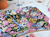 Royal Winton Balmoral Chintz Rectangular Sweet Meat Dish 1950s Grimwades Black Floral