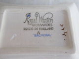 Royal Winton Balmoral Chintz Rectangular Sweet Meat Dish 1950s Grimwades Black Floral