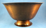 Sascha Brastoff 1950s Signed Copper Bowl Enamel Copper Bowl Mushrooms Large