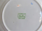 Shelley China Harebell Oleander Bread Plate 6 Inch Cake Plate Side Plate 1950s Tea Plate
