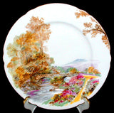 Shelley Heather Plate 7 Inch Gainsborough England Cake Plate 1950s Tea Plate