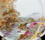Shelley Heather Plate 7 Inch Gainsborough England Cake Plate 1950s Tea Plate