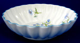 Shelley Blue Rock Bon Bon Small Bowl Ludlow Shape Blue And White