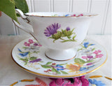 Cup And Saucer Shelley Spring Bouquet Gainsborough Demitasse Pretty Floral
