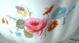 Shelley Teacup Rose Spray Stratford England Rose And Red Daisy