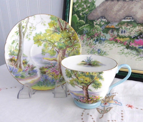 Woodland Teacup and Saucer