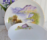 Shelley English Lakes Cup and Saucer England Landscape Richmond 1950s